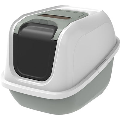 MODERNA COMFY DELUXE CLOSED LITTER BOX OLIVE