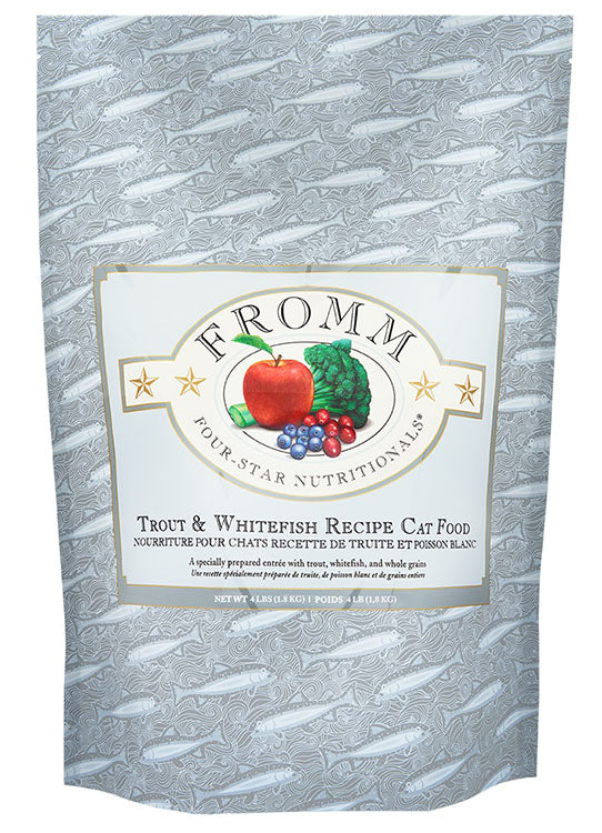 FROMM TROUT & WHITEFISH Cat Food 4#