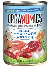 ORGANOMICS BEEF PORK DINNER 12.5 oz