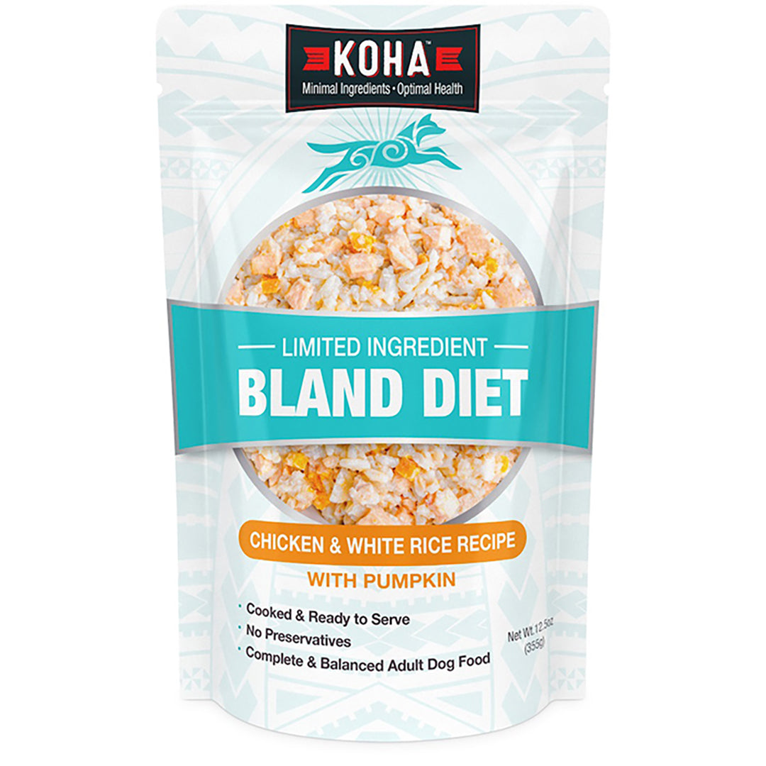 Bland Diet for Dogs: Limited Ingredient Wet Bland Diet Chicken & White Rice Recipe for Dogs