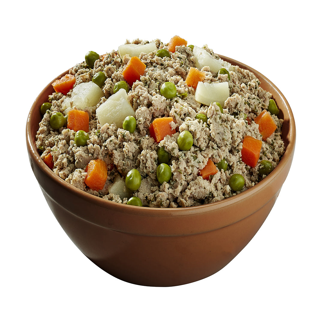 BONNIHILL FARMS TURKIBOWLS   FROZEN GENTLY COOKED (3pk of 16oz Chubs)