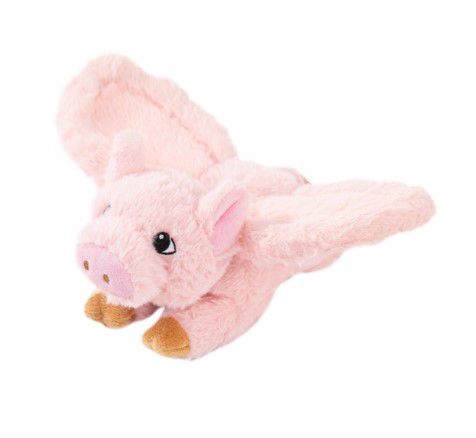 TALL TAILS 12 IN DOG FLYING PIG PLUSH TOY