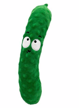 DELL PICKLE FETCHIES PLUSH SQUEAK TOY