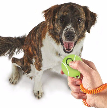 Tennis Ball, Smarty Pooch! Training Clicker by Brightkins