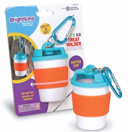 Coffee Cup, Let's Go! Treat Holder by Brightkins