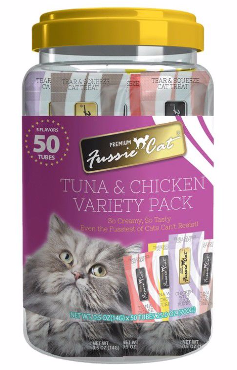 TUNA & CHICKEN VARIETY  50 Tubes