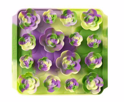 Succulent 3D Silicone Foraging Mat for Dogs