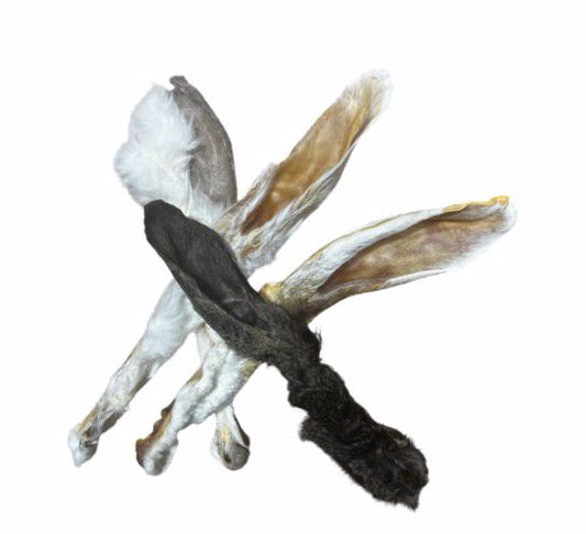 MEDIUM RABBIT EAR WITH HAIR CHEW