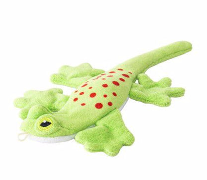 Stuffles Plush Lizard Dog Squeaker Toy 8"