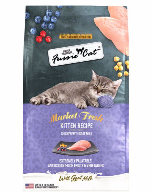 Fussie Cat Market Fresh -  Chicken with Goat Milk (Kitten)