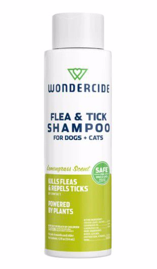 Flea & Tick Shampoo for Dogs + Cats with Natural Essential Oils