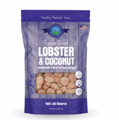FREEZEDRIED LOBSTER & COCONUT Dog/Cat Treat 2 oz
