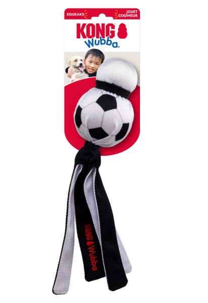 SOCCER WUBBA DOG TOY