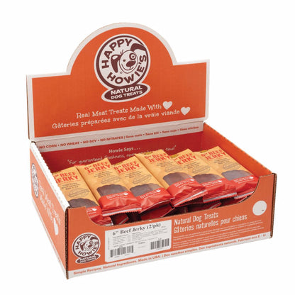 Beef Jerky Strips 6in 2pk