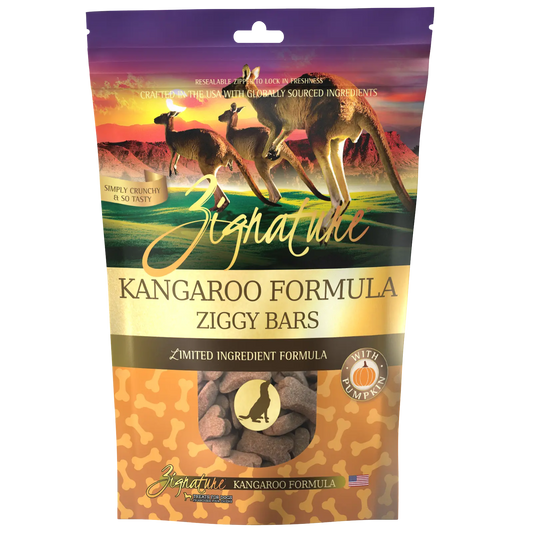 ZIGNATURE KANGAROO FORMULA BISCUIT TREATS FOR DOGS