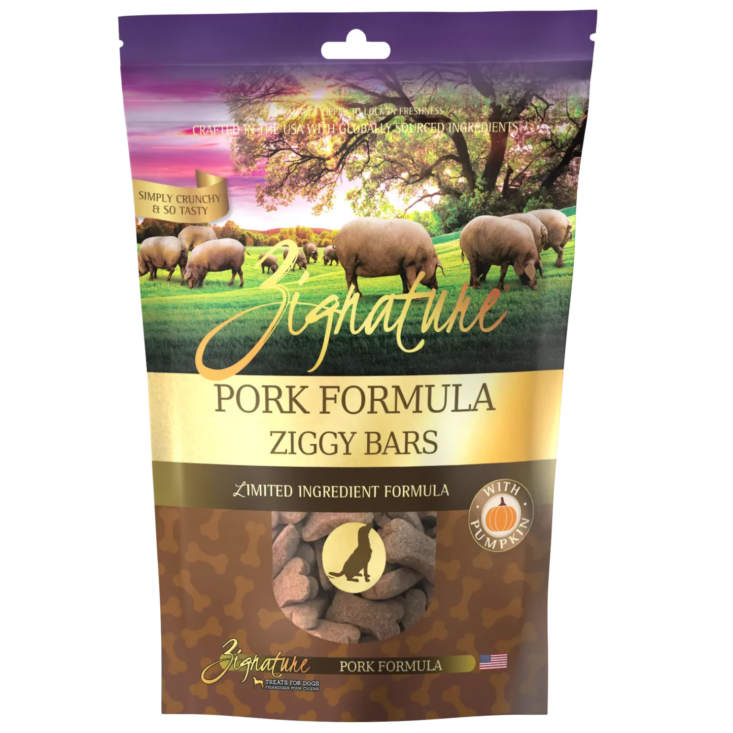 ZIGNATURE PORK FORMULA BISCUIT TREATS FOR DOGS