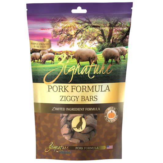 ZIGNATURE PORK FORMULA BISCUIT TREATS FOR DOGS