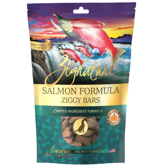 ZIGNATURE SALMON FORMULA BISCUIT TREATS FOR DOGS