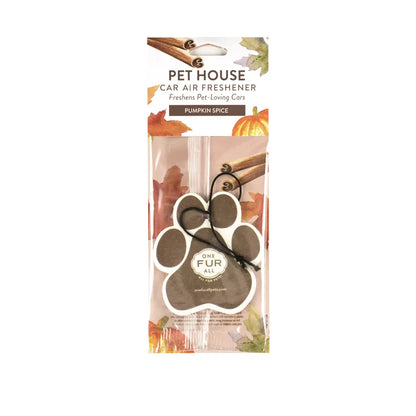 Pet House Pumpkin Spice Car Air Freshener