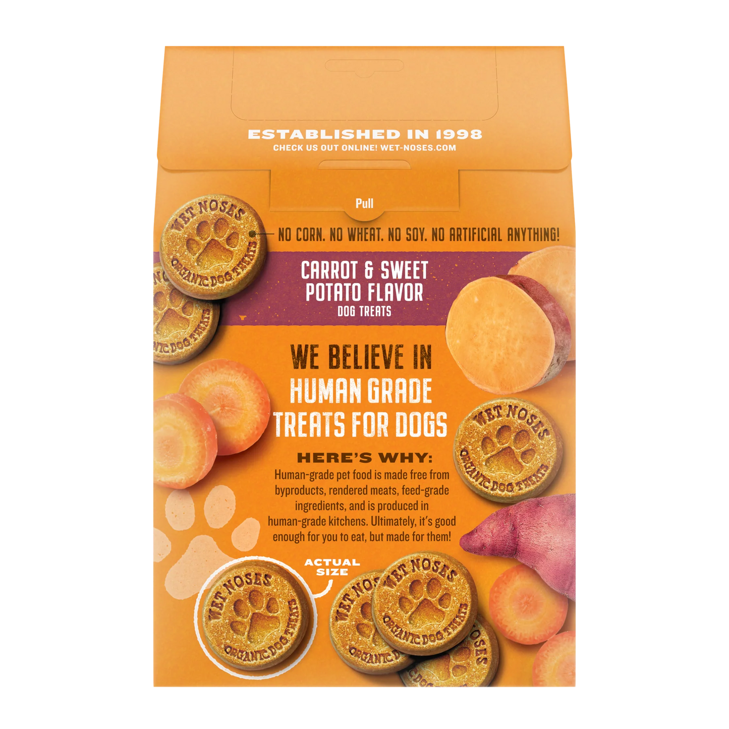 Carrot & Sweet Potato Grain Free Original Treats 14oz