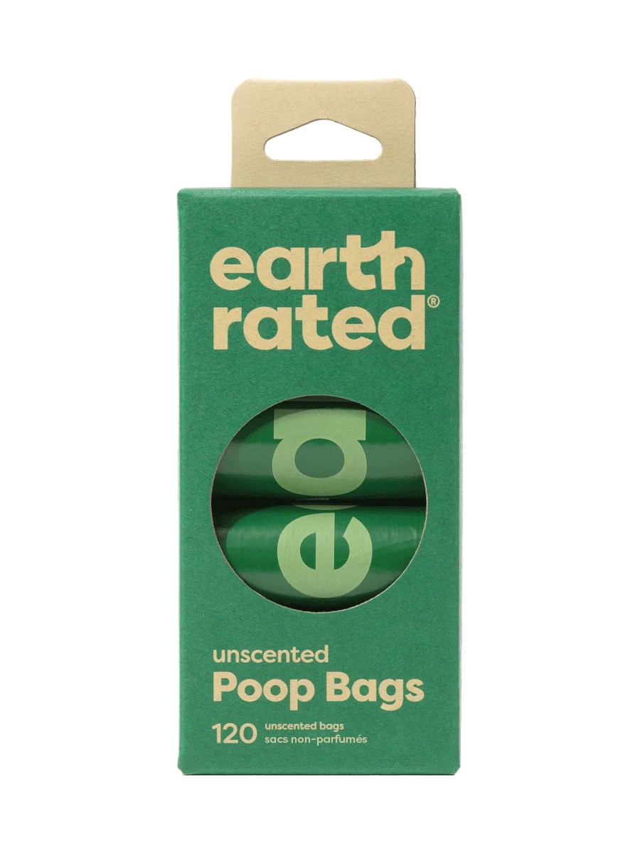 Poop Bags on Refill Rolls (4 Rolls, 60 bags)