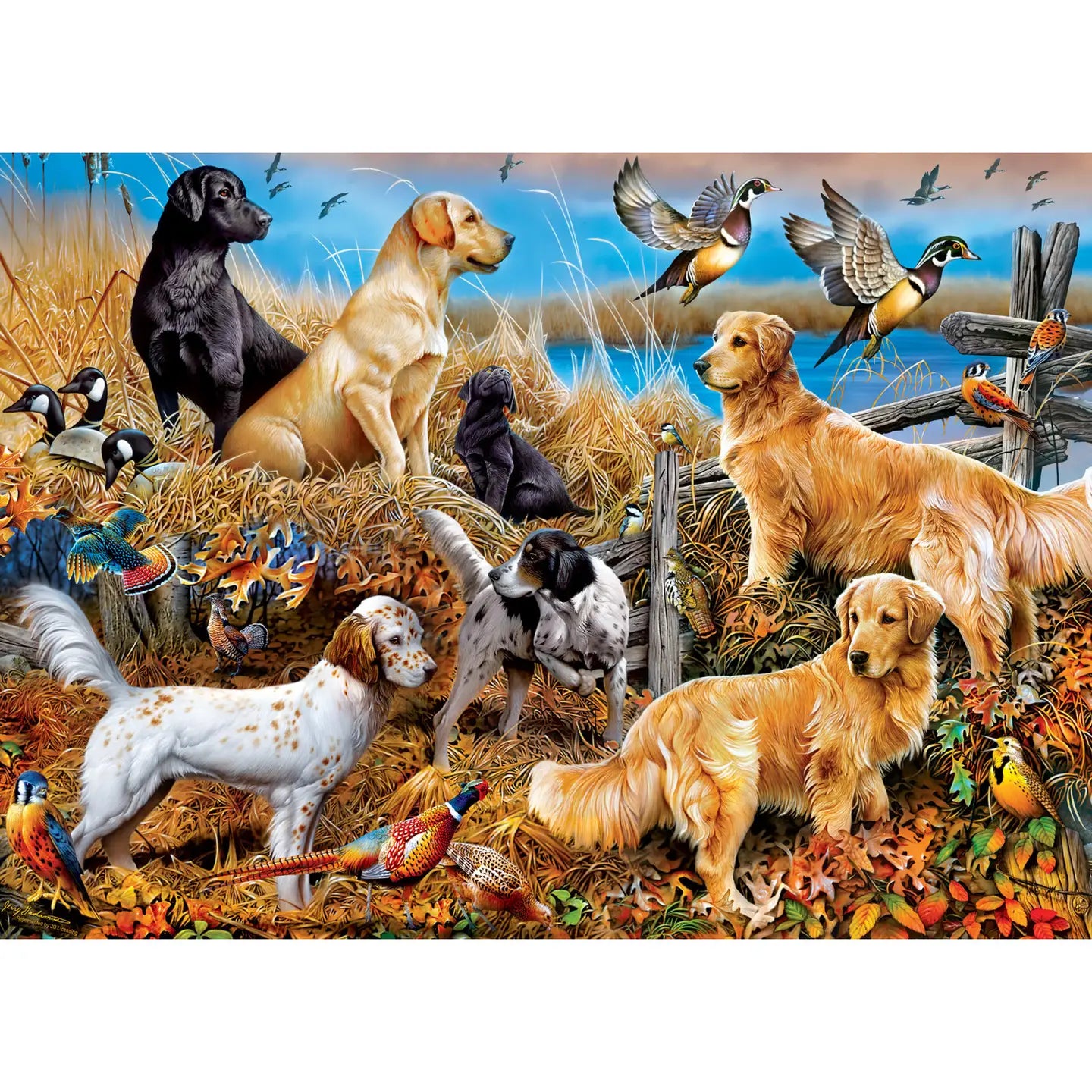 Mossy Oak Man's Best Friend 1000 Piece Puzzle