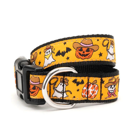 "Howdyween" Dog Collar by The Worthy Dog