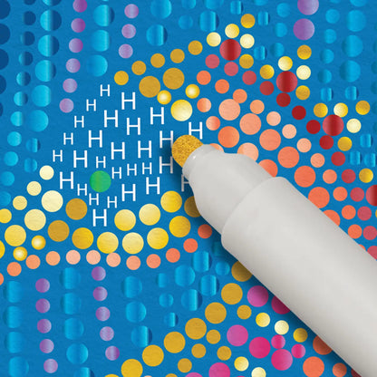 Flowart - Dot-By-Letter Into the Deep (Metallic Ink)