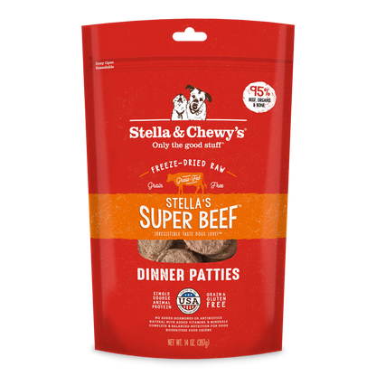 BEEF FREEZE DRIED RAW PATTIES GF - (Special Order)