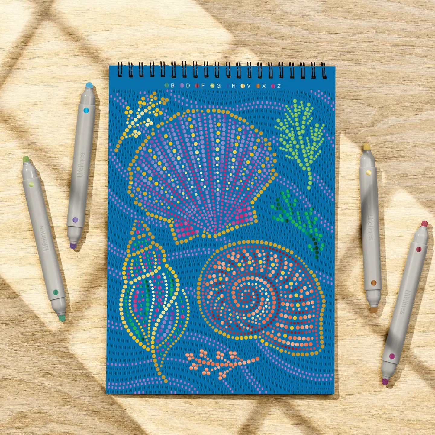 Flowart - Dot-By-Letter Into the Deep (Metallic Ink)