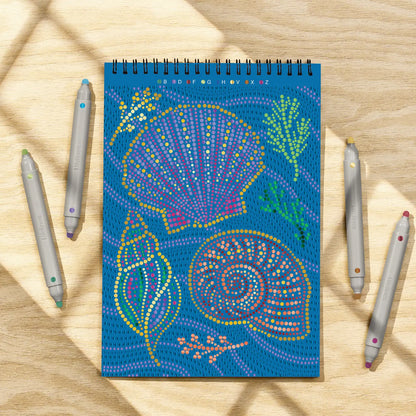 Flowart - Dot-By-Letter Into the Deep (Metallic Ink)
