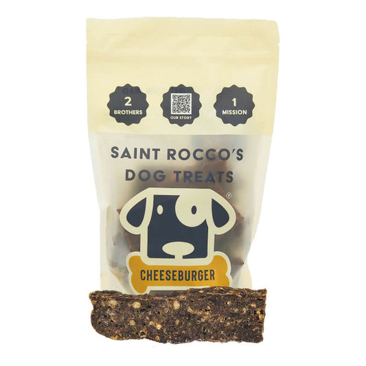Saint Rocco's Jerky Treat Cheeseburger Flavor