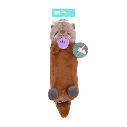 Otter Snooziez Silent Dog Toy