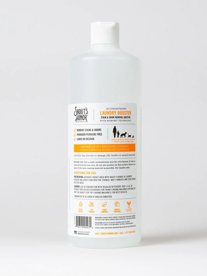 Skout's Honor Laundry Booster - Stain & Odor Removal Additive 32 fl oz