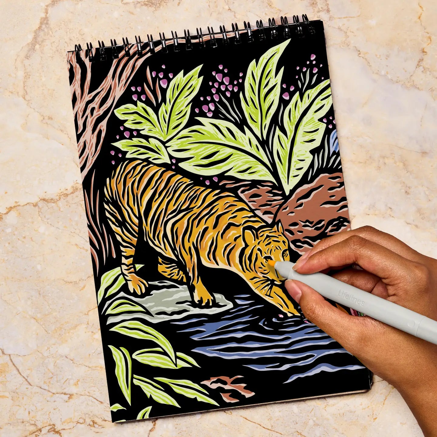 Flowart - Hidden Pattern Animals