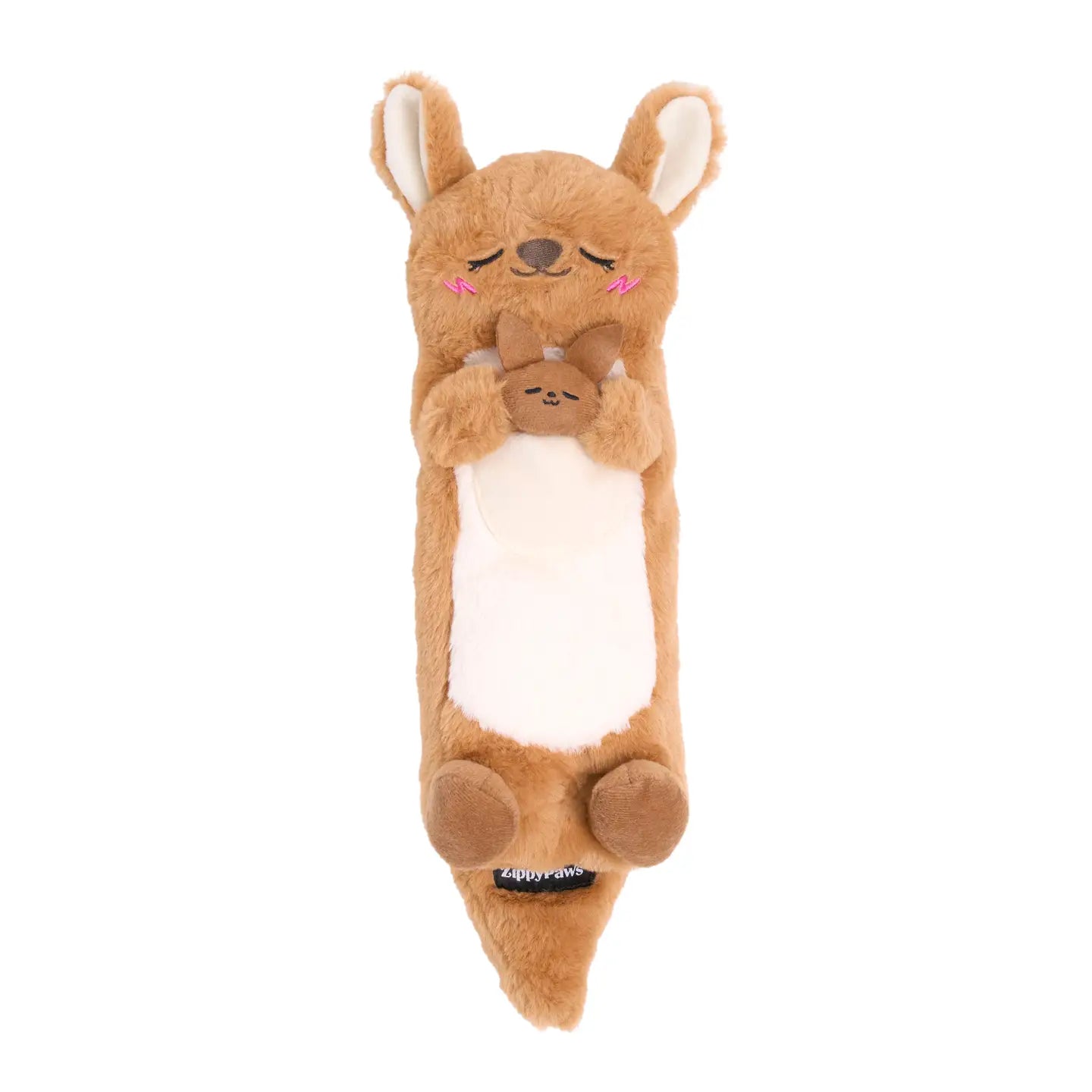 Kangaroo Snooziez Silent Dog Toy