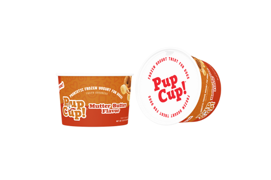 PUPCUP DOG FROZEN MUTTER BUTTER YOGURT 3.5OZ