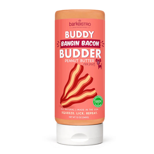 Bangin Bacon Buddy Budder-14oz Peanut Butter Squeeze Bottle