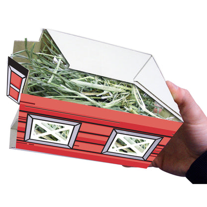 Tropical Carnival® Play Barn with Hay for Small Animals