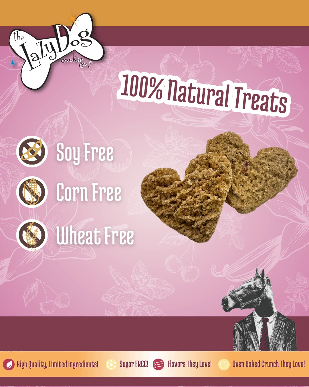 Horse Bitscuits™ Cherry Vanilla Peppermint