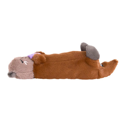 Otter Snooziez Silent Dog Toy