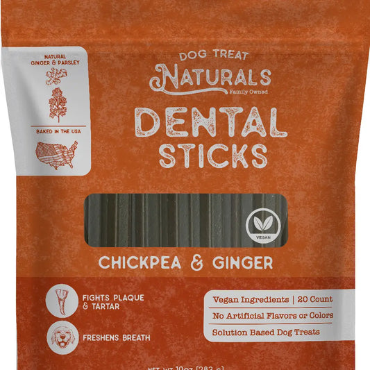 Chickpea & Ginger Dental Sticks  20ct
