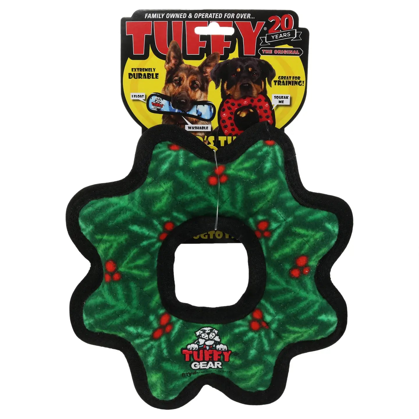 Tuffy Holiday Gear Ring Wreath (Junior)