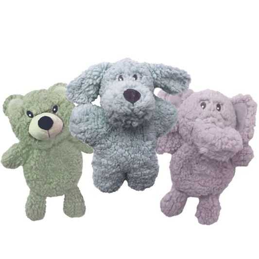 MULTIPET DOG AROMA FLEECE MAN ASSORTED COLORS 9 INCHES