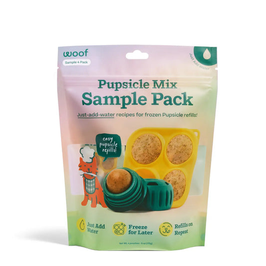 WOOF Pupsicle Treat Mix - 4pk Sampler