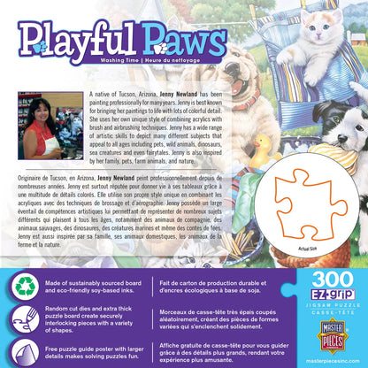 Playful Paws - Washing Time 300 Piece Ez Grip Puzzle