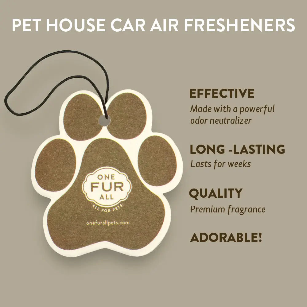 Pet House Pumpkin Spice Car Air Freshener