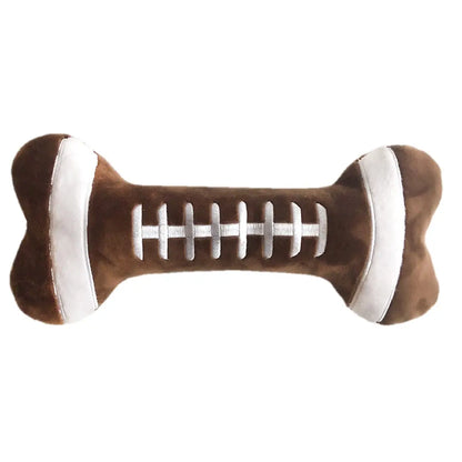Football Plush Bone