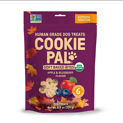 COOKIE PAL SOFT BITES Apple & Blueberry Flavor  Soft Baked Bites