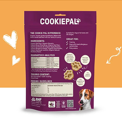 COOKIE PAL SOFT BITES Apple & Blueberry Flavor  Soft Baked Bites